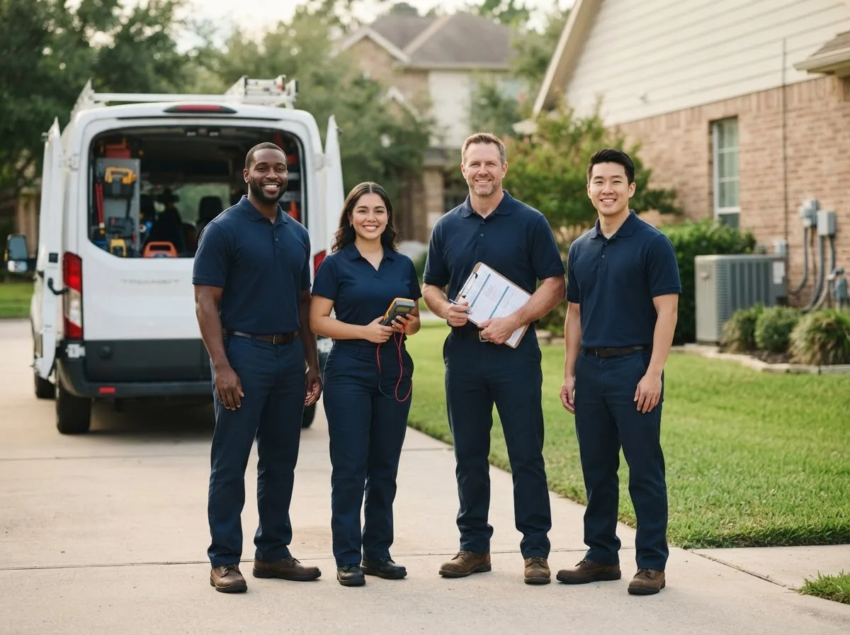 Certified HVAC technician near Kettlersville, OH